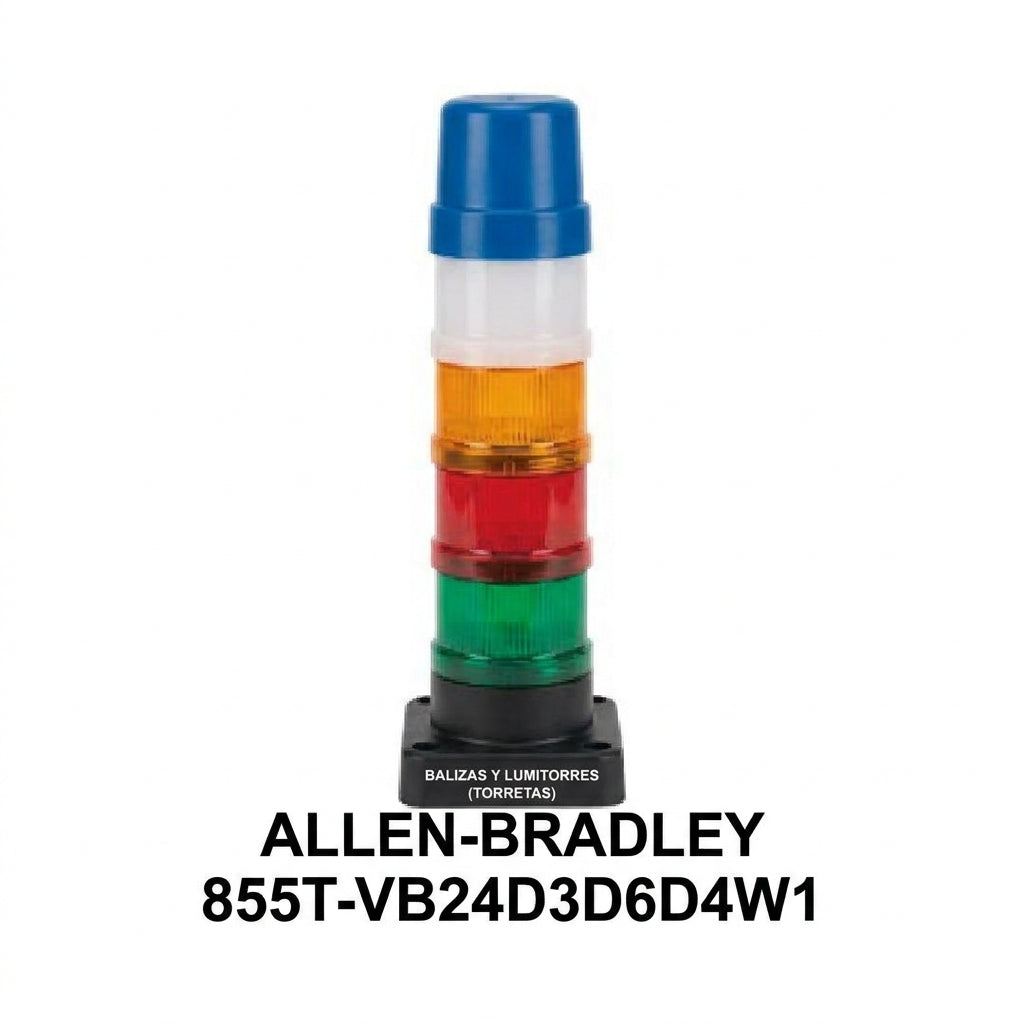 ALLEN-BRADLEY 855T-VB24D3D6D4W1 BALIZAS Y LUMITORRES (TORRETAS)