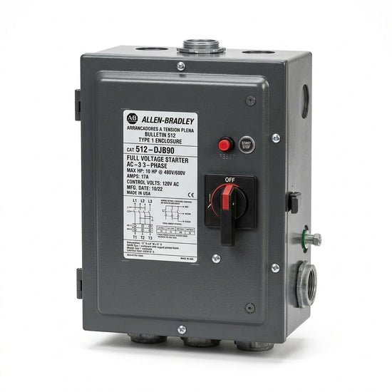 ALLEN-BRADLEY 512-DJB90 ARRANCADORES A TENSION PLENA