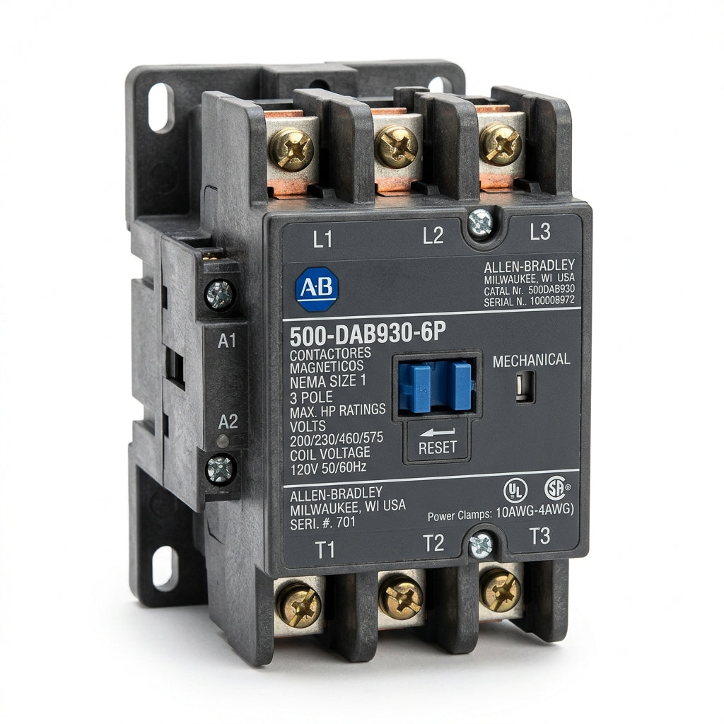ALLEN-BRADLEY 500-DAB930-6P CONTACTORES MAGNETICOS