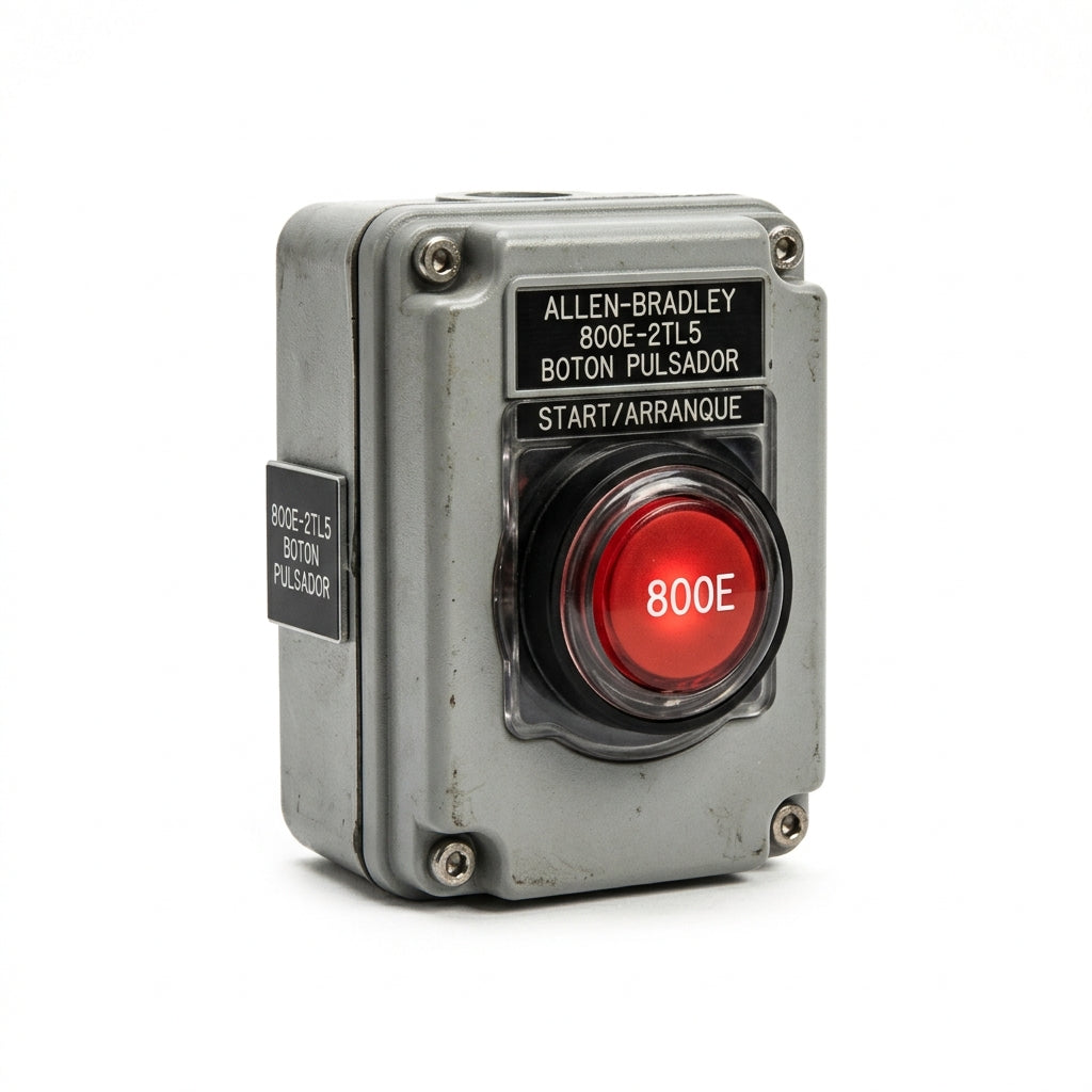 ALLEN-BRADLEY 800E-2TL5 BOTONES PULSADORES BOTONERAS Y ACCESORIOS