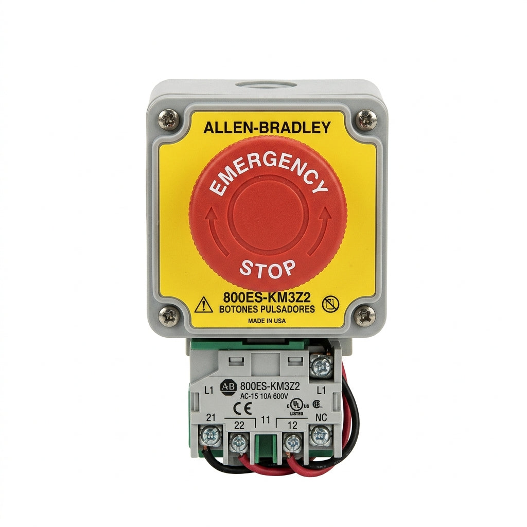 ALLEN-BRADLEY 800ES-KM3Z2 BOTONES PULSADORES BOTONERAS