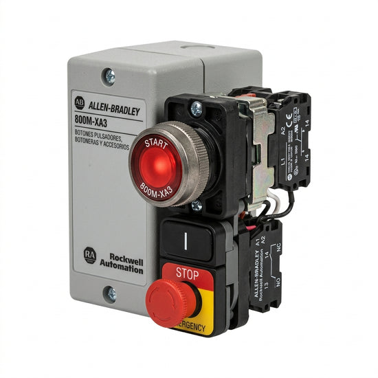 ALLEN-BRADLEY 800M-XA3 BOTONES PULSADORES BOTONERAS Y ACCESORIOS