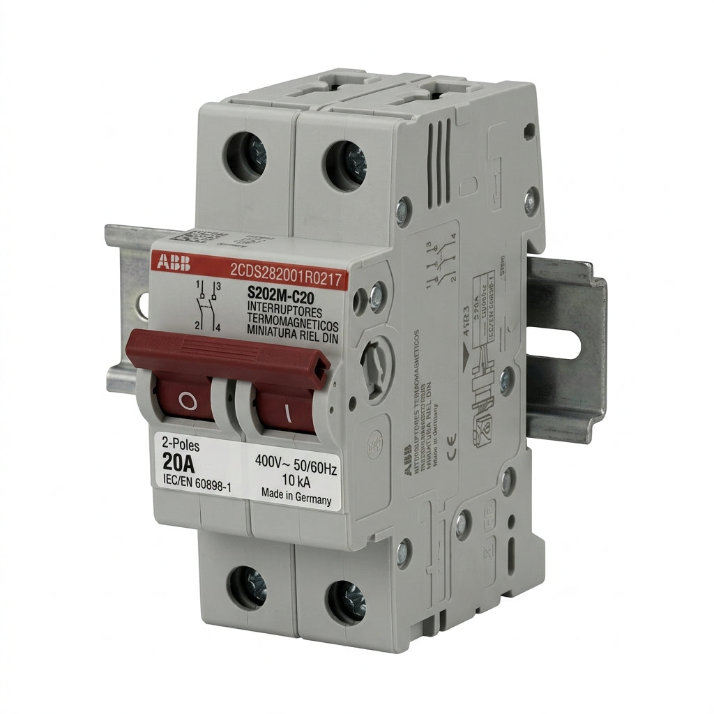 ABB 2CDS282001R0217 INTERRUPTORES TERMOMAGNETICOS MINIATURA RIEL DIN