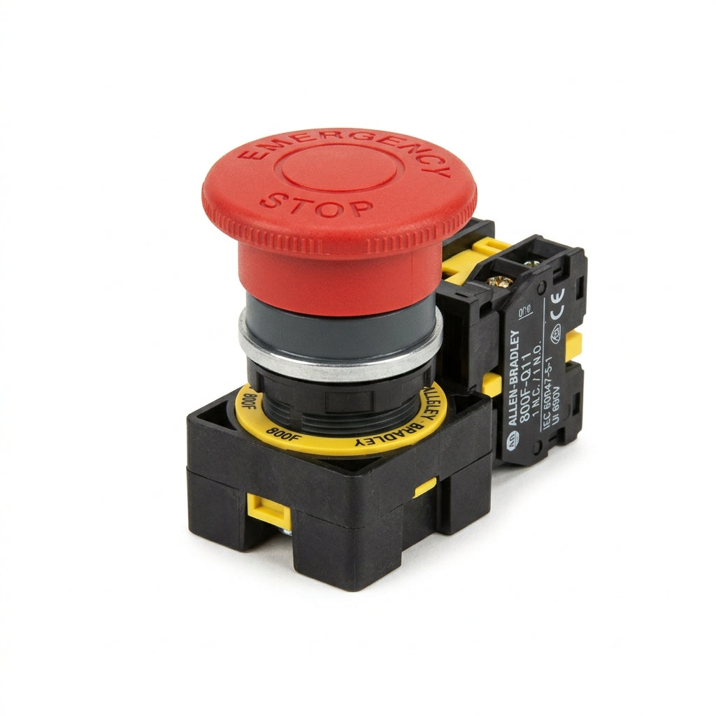 ALLEN-BRADLEY 800F-M-LMP44MN3RQ11 BOTONES PULSADORES BOTONERAS Y ACCESORIOS