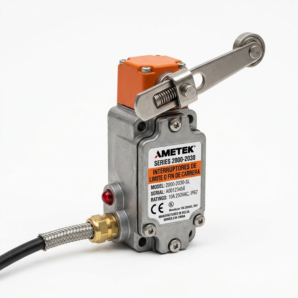 AMETEK 2000-2030 INTERRUPTORES DE LIMITE O FIN DE CARRERA