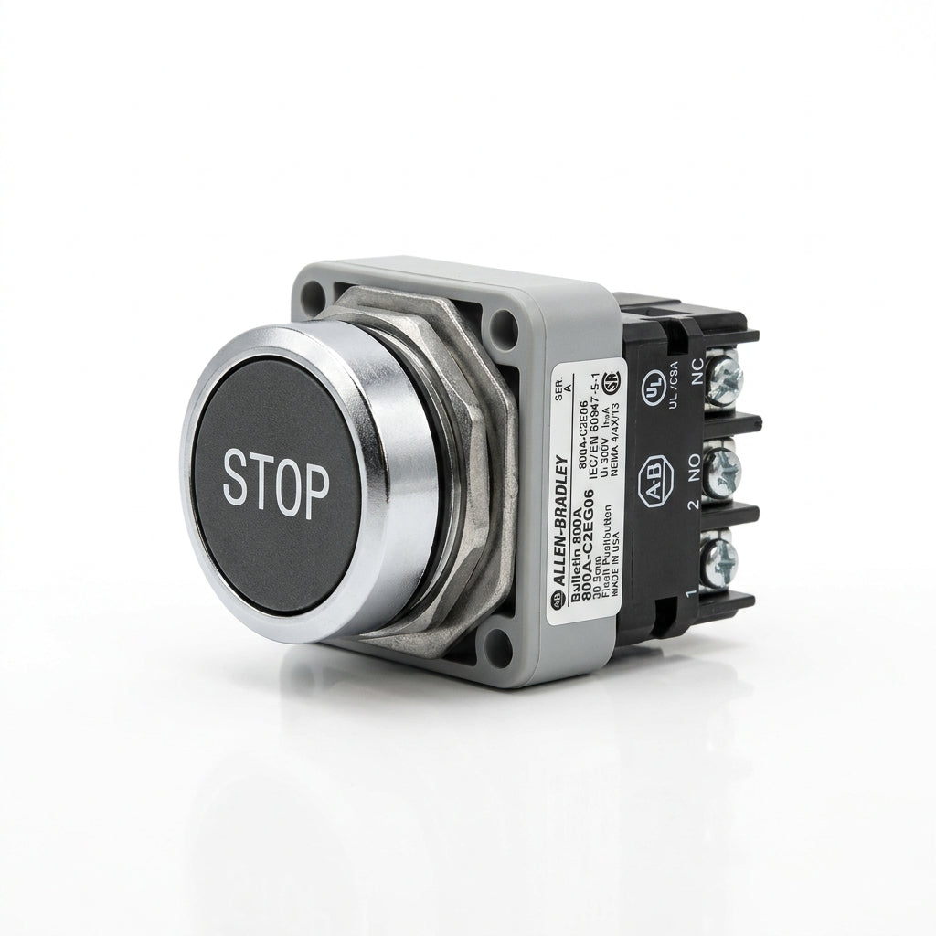 ALLEN-BRADLEY 800A-C2EG06 BOTONES PULSADORES BOTONERAS Y ACCESORIOS