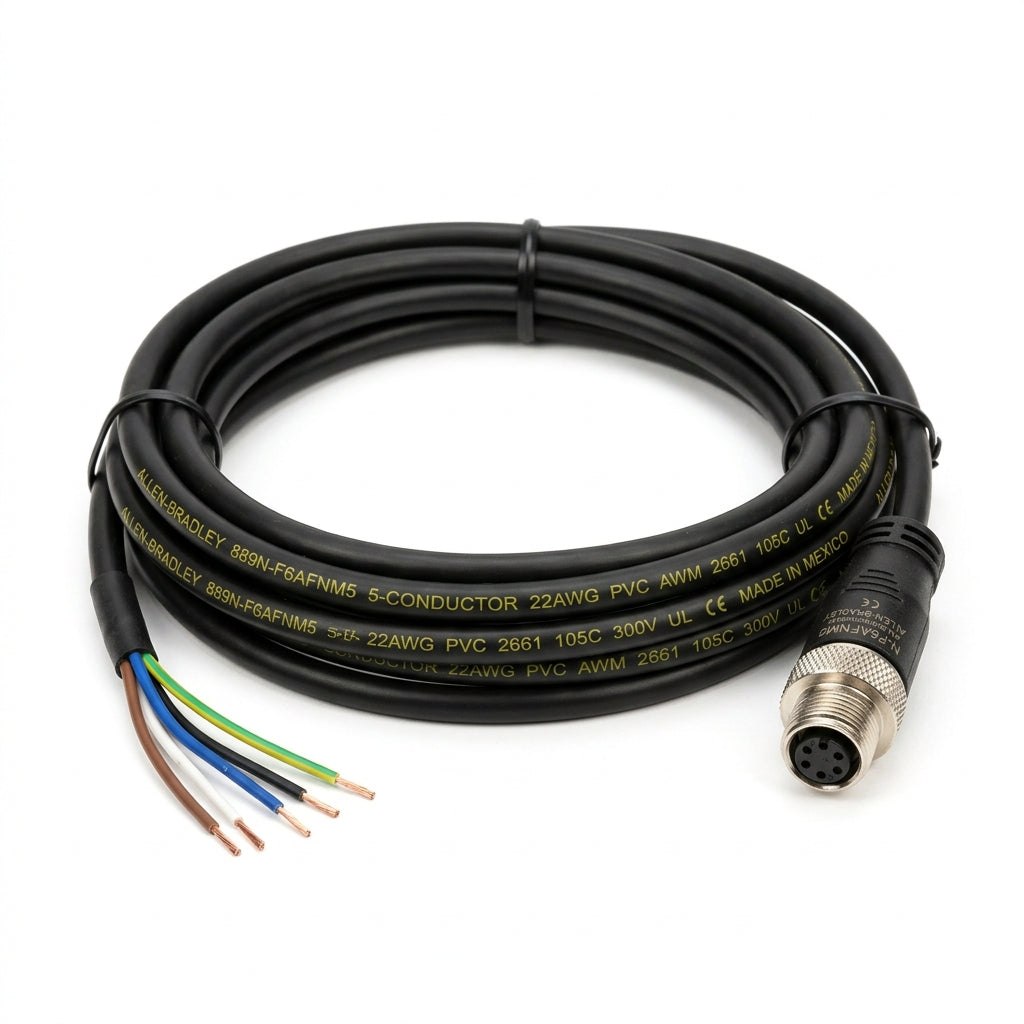 ALLEN-BRADLEY 889N-F6AFNM5 CONECTORES RAPIDOS Y CABLES PARA SENSOR (CORDSETS)