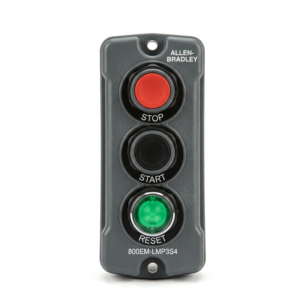 ALLEN-BRADLEY 800EM-LMP3S4 BOTONES PULSADORES BOTONERAS