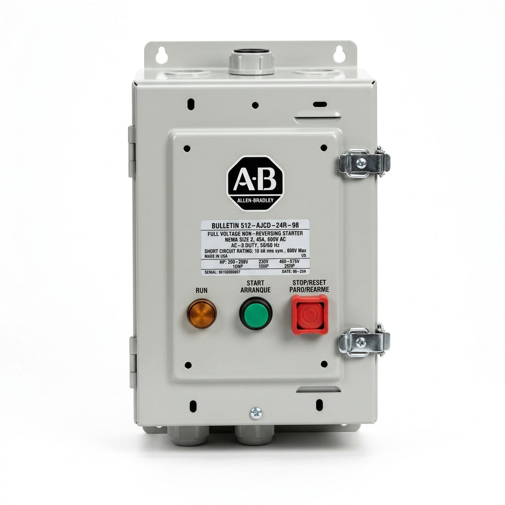 ALLEN-BRADLEY 512-AJCD-24R-98 ARRANCADORES A TENSION PLENA