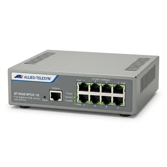 ALLIED-TELESYN AT-8000-8POE-10 ACCESS POINTS- GATEWAYS-MODEMS-SWITCHES-ROUTERS
