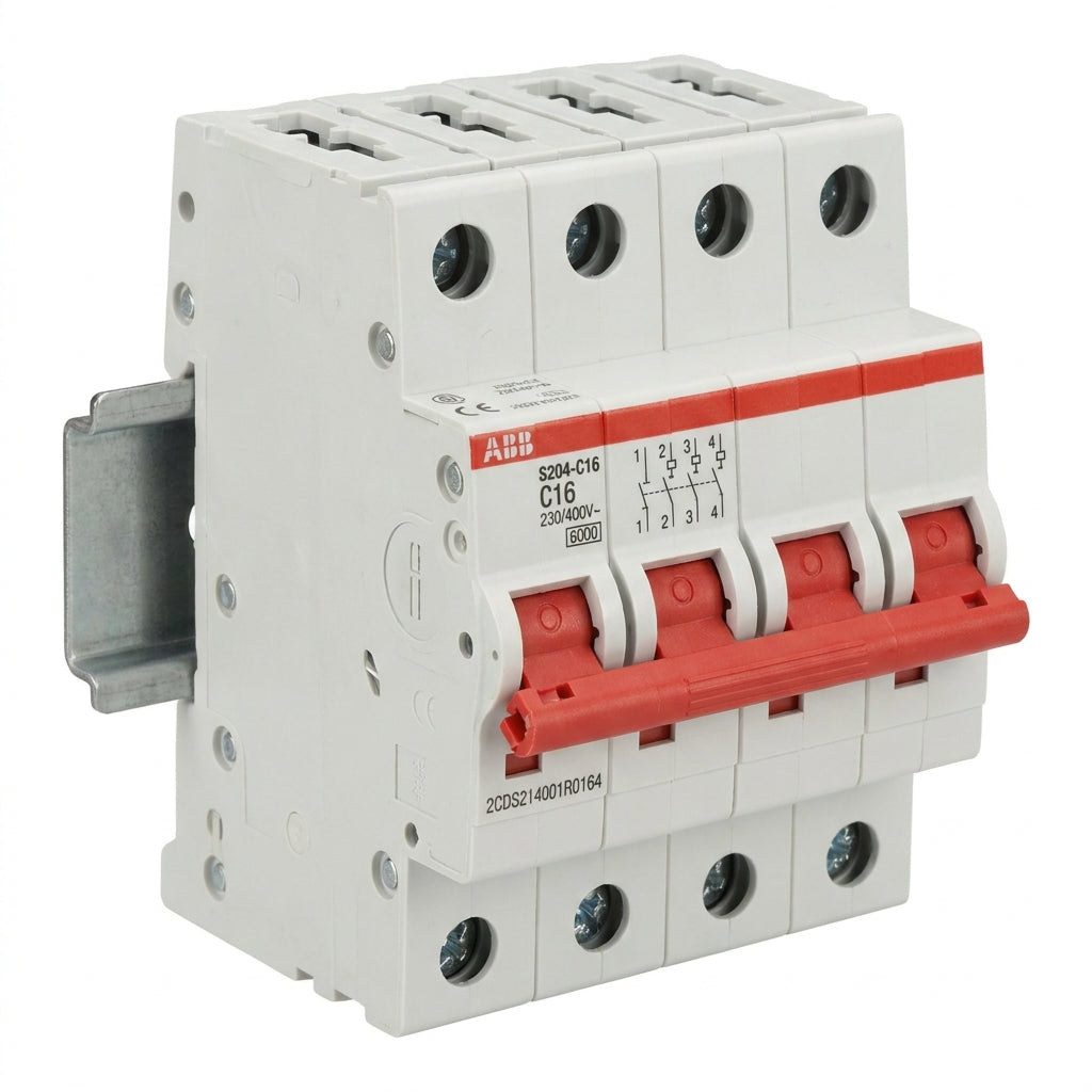 ABB 2CDS214001R0164 INTERRUPTORES TERMOMAGNETICOS MINIATURA RIEL DIN