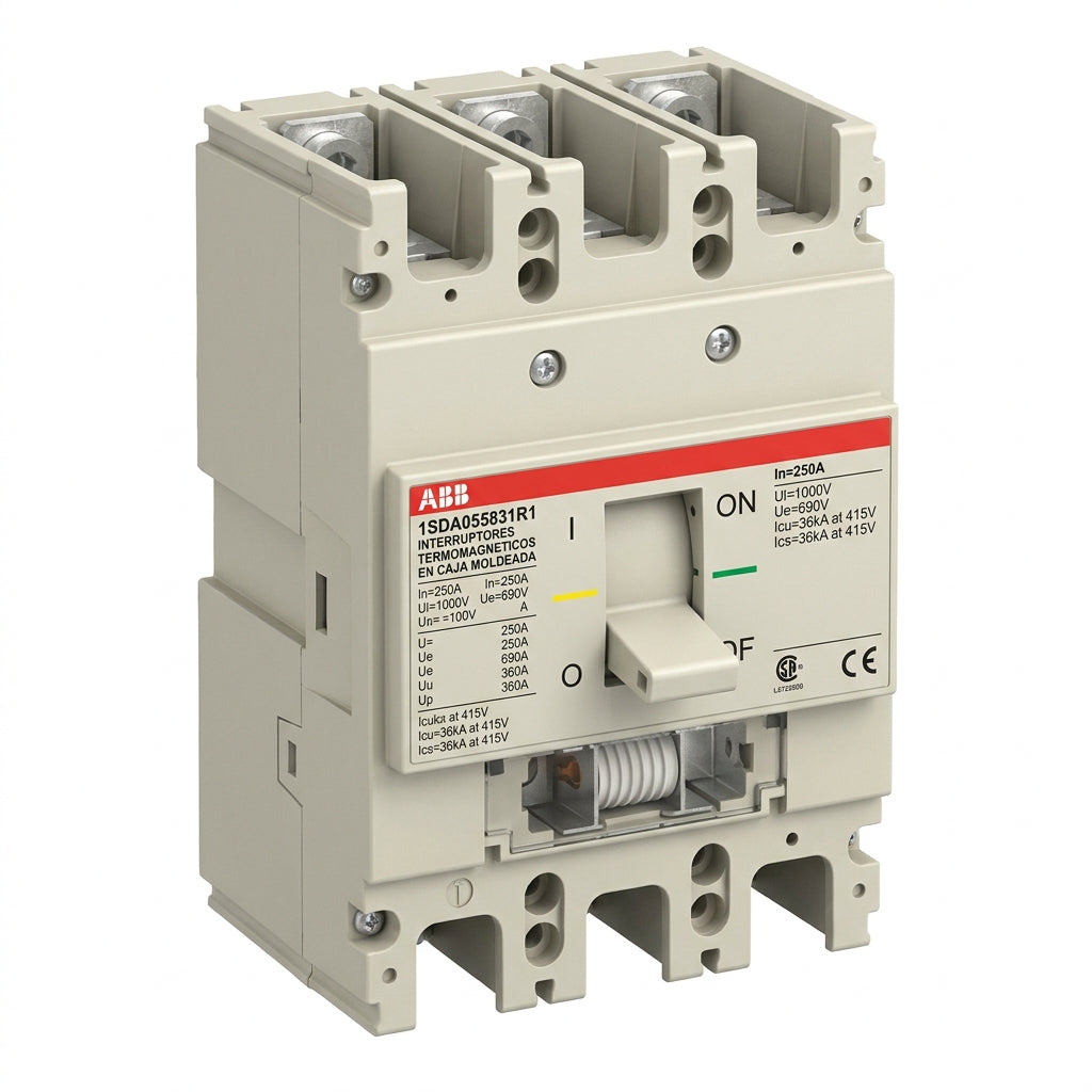 ABB 1SDA055831R1 INTERRUPTORES TERMOMAGNETICOS EN CAJA MOLDEADA