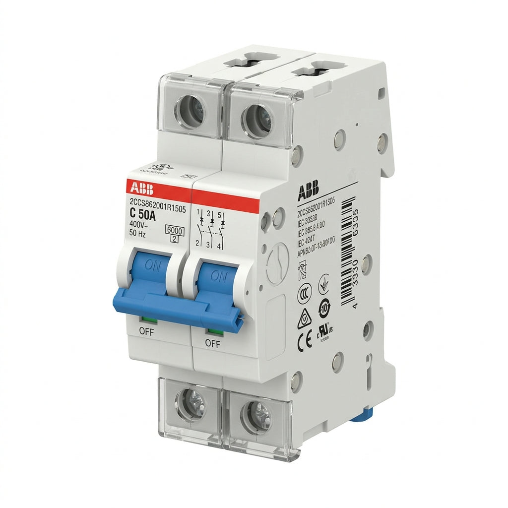ABB 2CCS862001R1505 INTERRUPTORES TERMOMAGNETICOS MINIATURA RIEL DIN