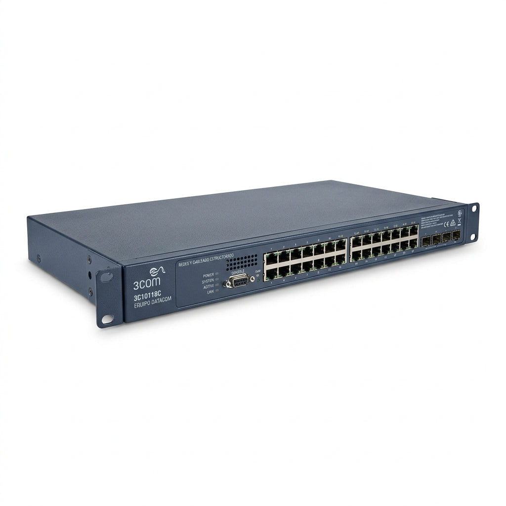 3COM 3C10118C EQUIPO DATACOM (REDES Y CABLEADO ESTRUCTURADO)