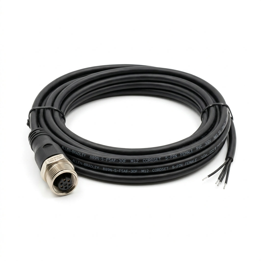 ALLEN-BRADLEY 889N-S-F5AF-30F CONECTORES RAPIDOS Y CABLES PARA SENSOR (CORDSETS)