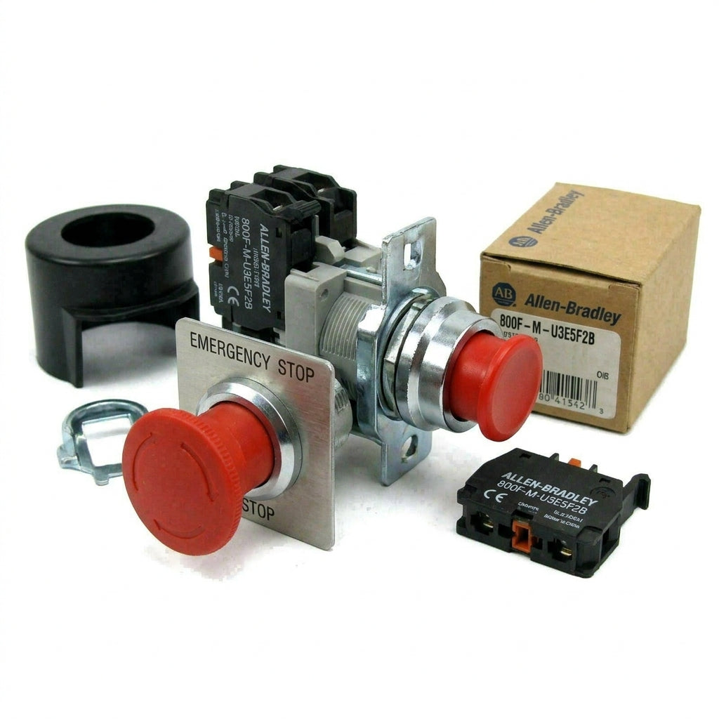ALLEN-BRADLEY 800F-M-U3E5F2B BOTONES PULSADORES BOTONERAS Y ACCESORIOS