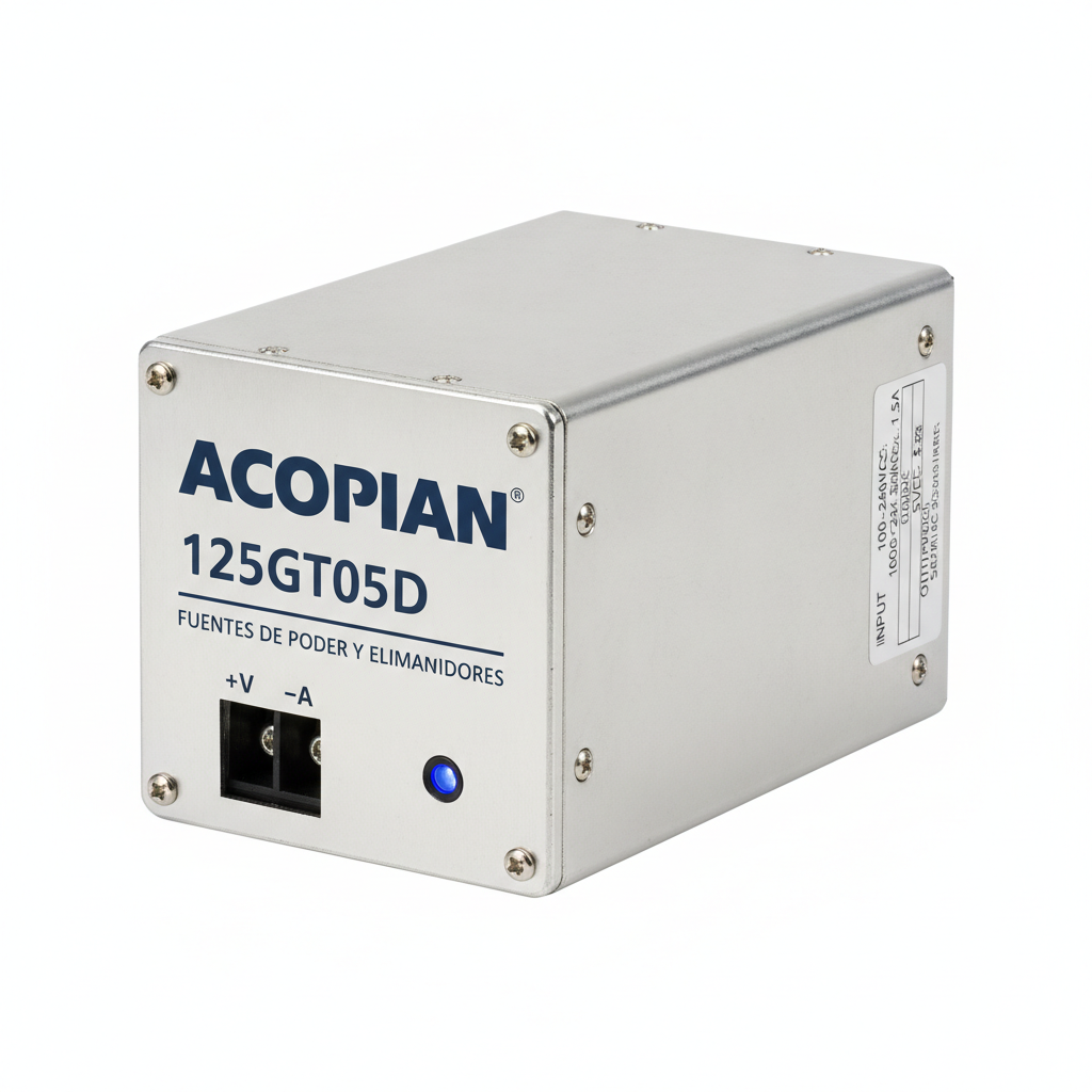 ACOPIAN 125GT05D FUENTES DE PODER Y ELIMINADORES