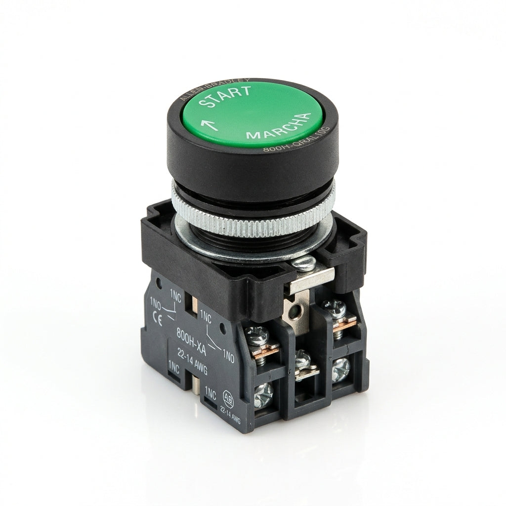 ALLEN-BRADLEY 800H-QRAL10G BOTONES PULSADORES BOTONERAS Y ACCESORIOS