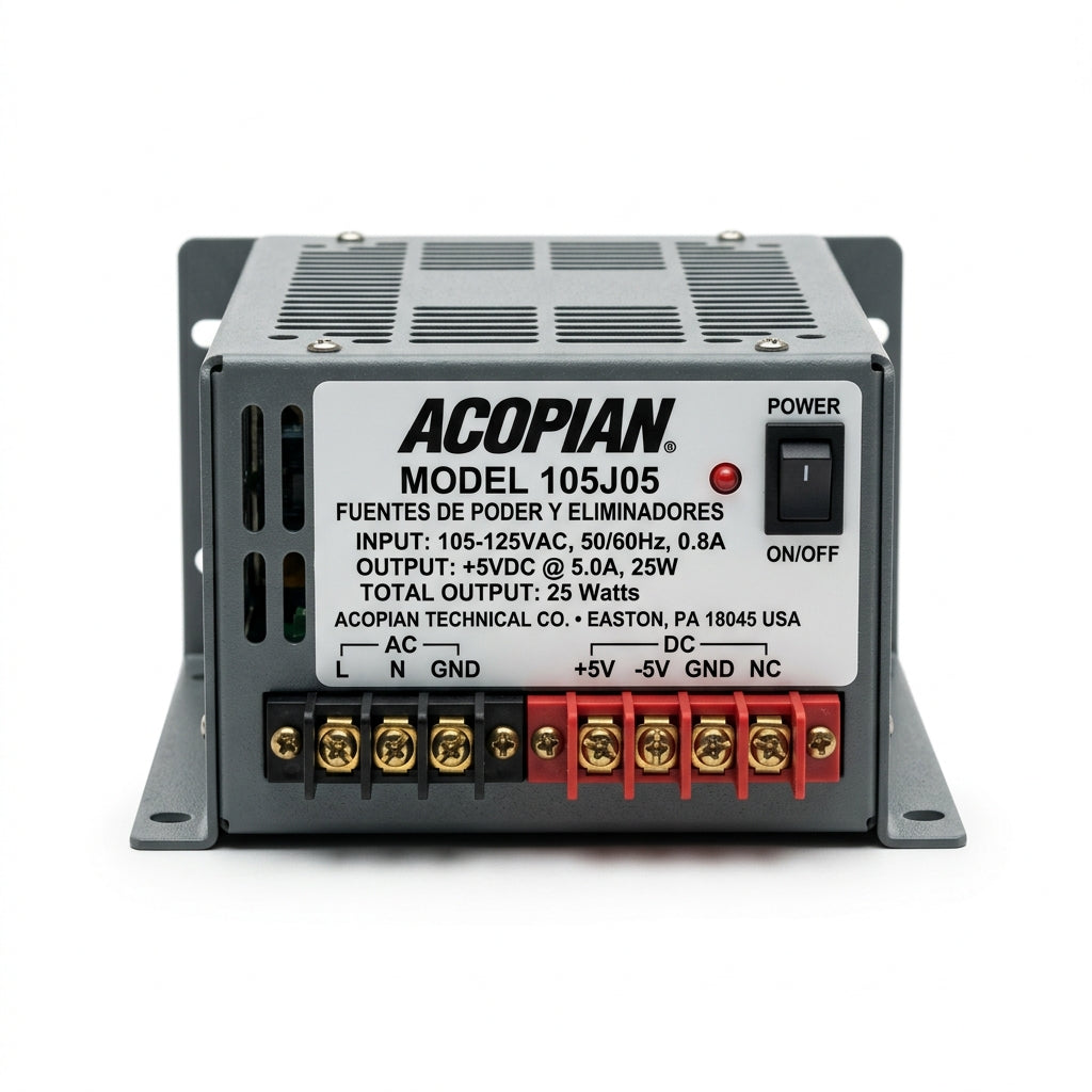ACOPIAN 105J05 FUENTES DE PODER Y ELIMINADORES