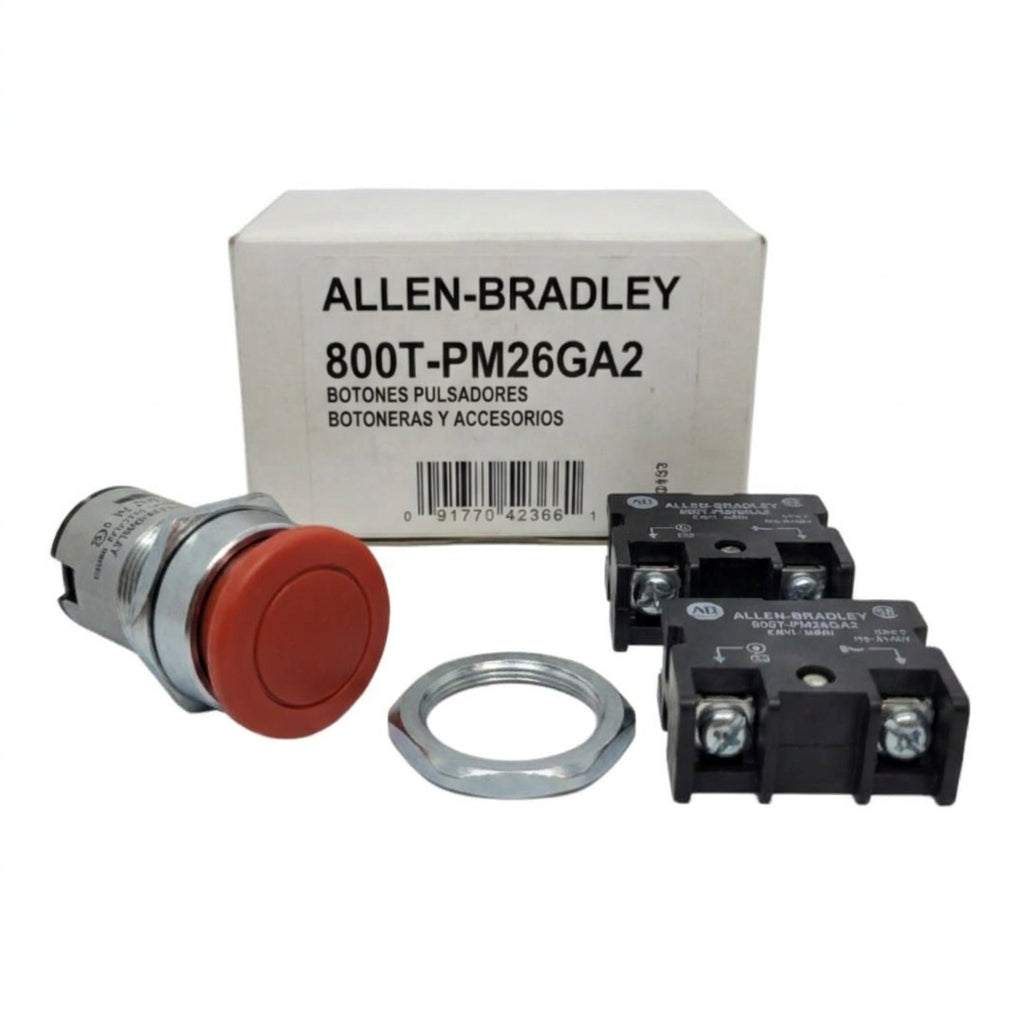 ALLEN-BRADLEY 800T-PM26GA2 BOTONES PULSADORES BOTONERAS Y ACCESORIOS