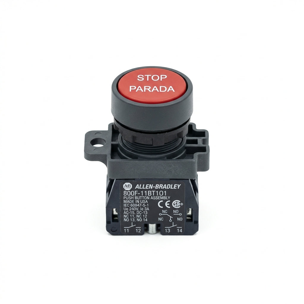 ALLEN-BRADLEY 800F-11BT1O1 BOTONES PULSADORES BOTONERAS Y ACCESORIOS