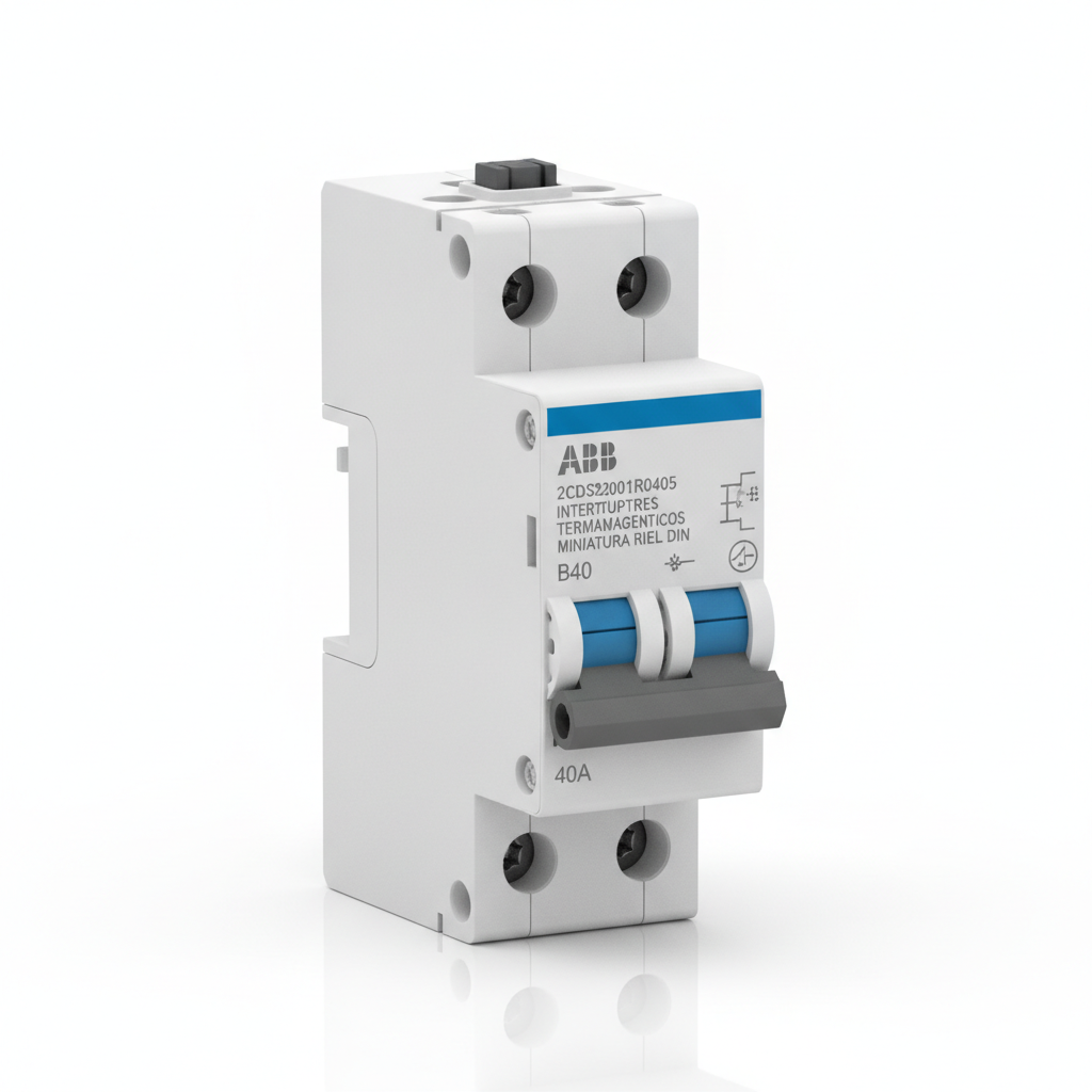 ABB 2CDS252001R0405 INTERRUPTORES TERMOMAGNETICOS MINIATURA RIEL DIN