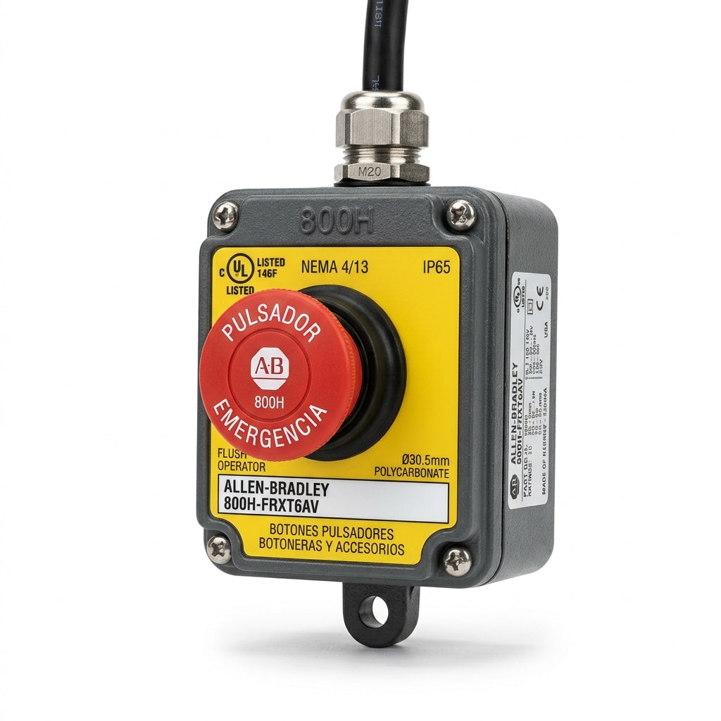 ALLEN-BRADLEY 800H-FRXT6AV BOTONES PULSADORES BOTONERAS Y ACCESORIOS