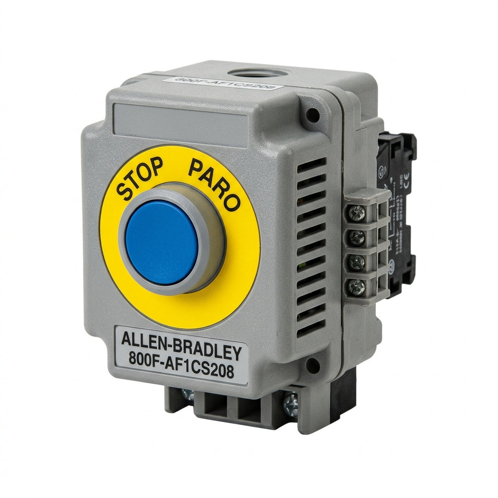 ALLEN-BRADLEY 800F-AF1CS208 BOTONES PULSADORES BOTONERAS Y ACCESORIOS