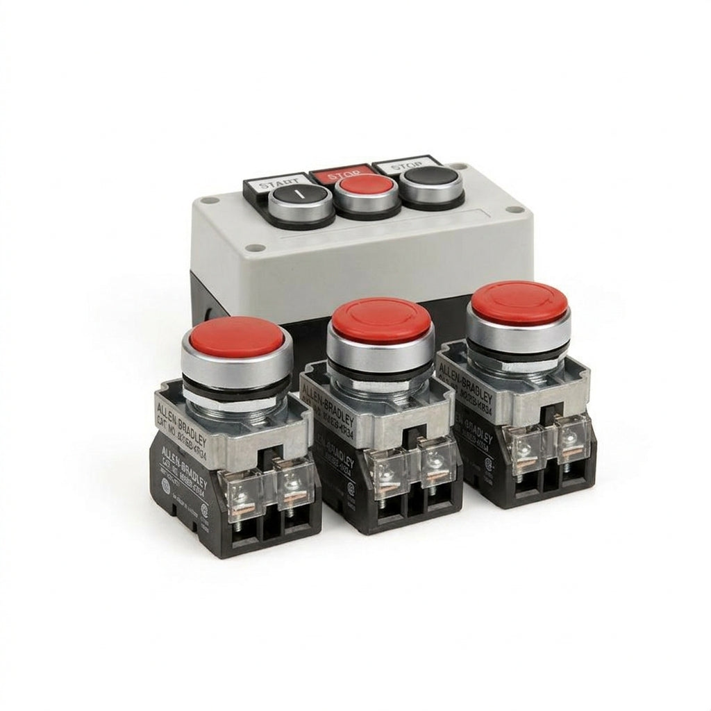 ALLEN-BRADLEY 800EB-KR34 BOTONES PULSADORES BOTONERAS