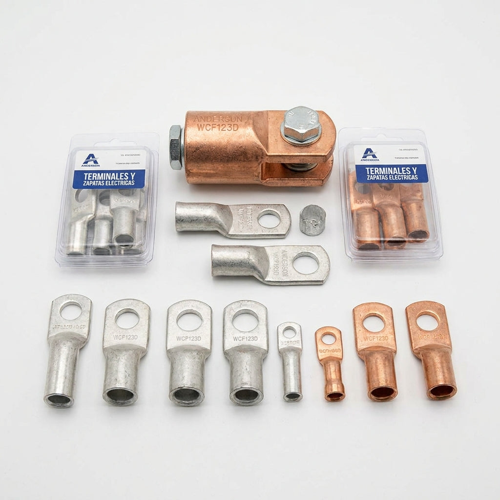 ANDERSON WCF123D TERMINALES Y ZAPATAS ELECTRICAS