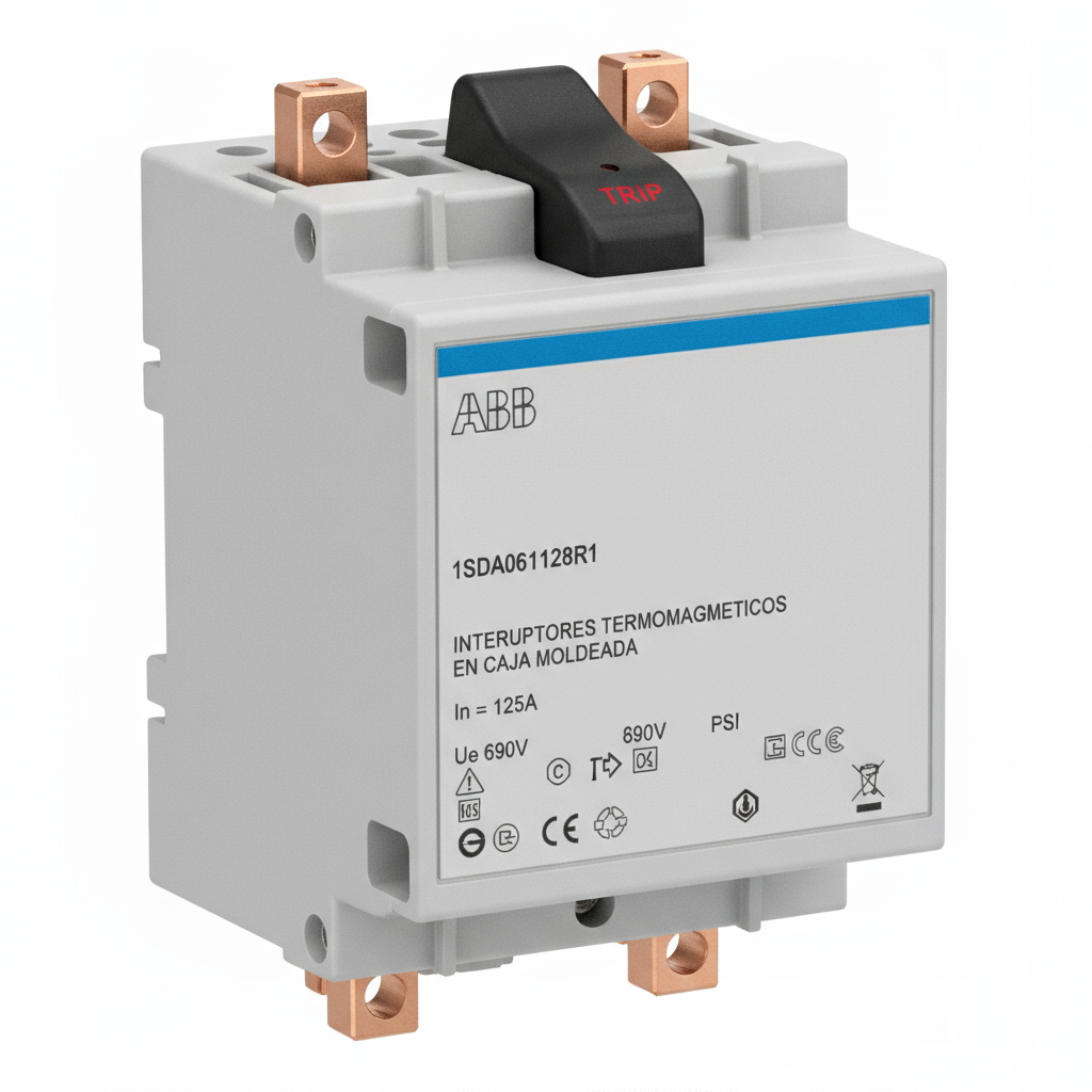 ABB 1SDA061128R1 INTERRUPTORES TERMOMAGNETICOS EN CAJA MOLDEADA