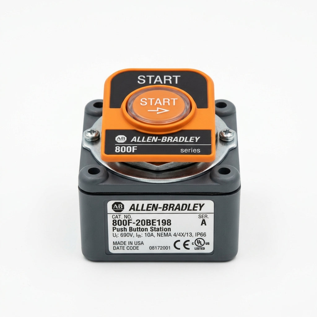 ALLEN-BRADLEY 800F-20BE198 BOTONES PULSADORES BOTONERAS Y ACCESORIOS