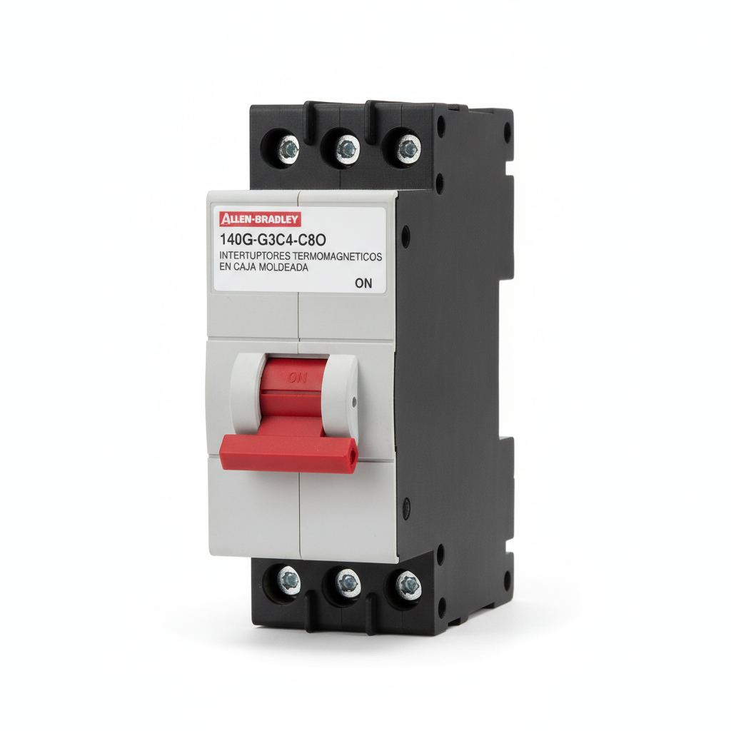 ALLEN-BRADLEY 140G-G3C4-C8O INTERRUPTORES TERMOMAGNETICOS EN CAJA MOLDEADA