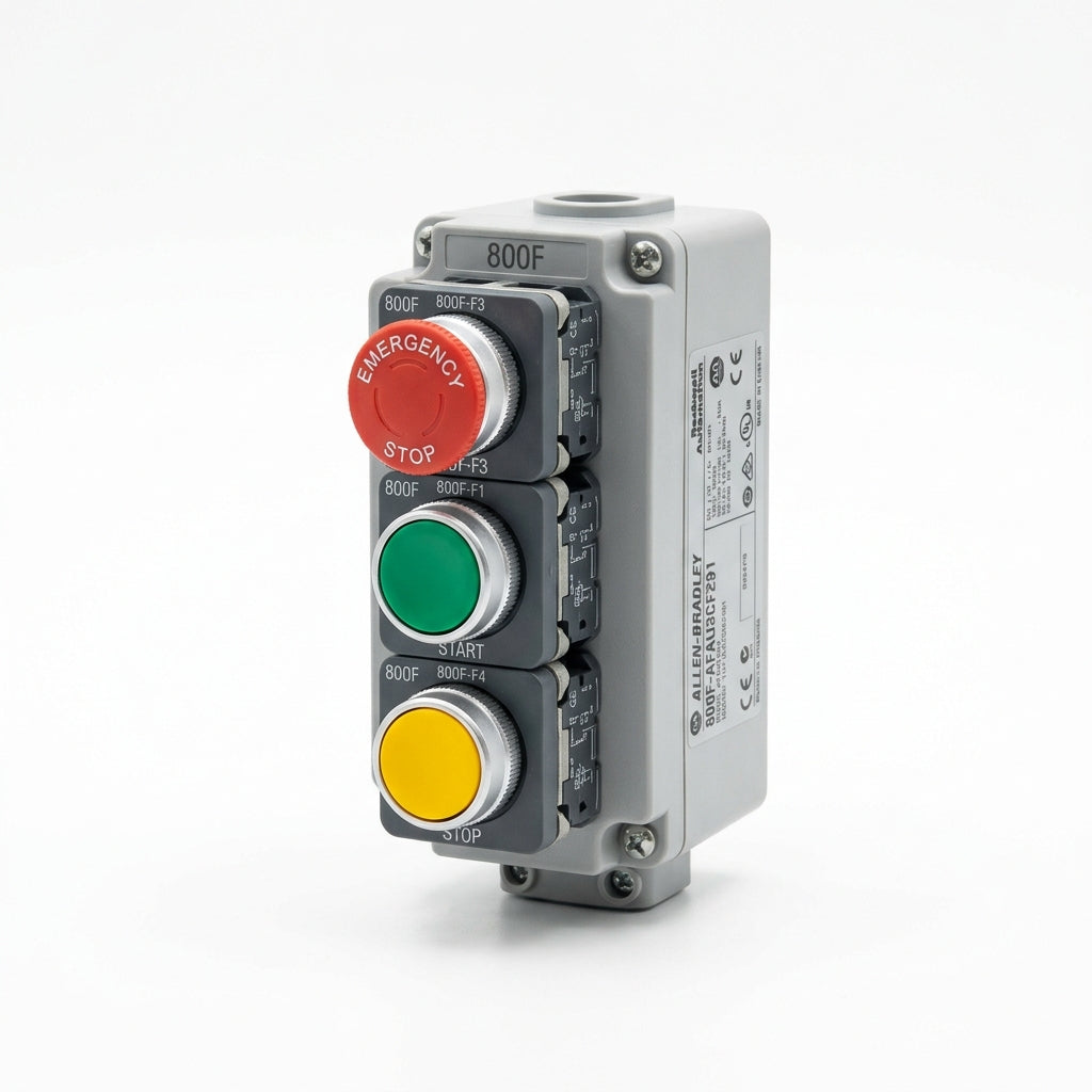 ALLEN-BRADLEY 800F-AFAU3CF291 BOTONES PULSADORES BOTONERAS Y ACCESORIOS