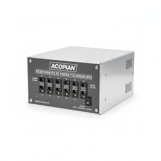 ACOPIAN 5X20 FUENTES DE PODER Y ELIMINADORES