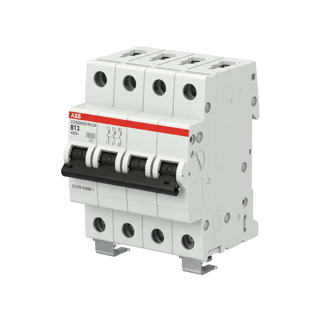 ABB 2CDS284001R0134 INTERRUPTORES TERMOMAGNETICOS MINIATURA RIEL DIN
