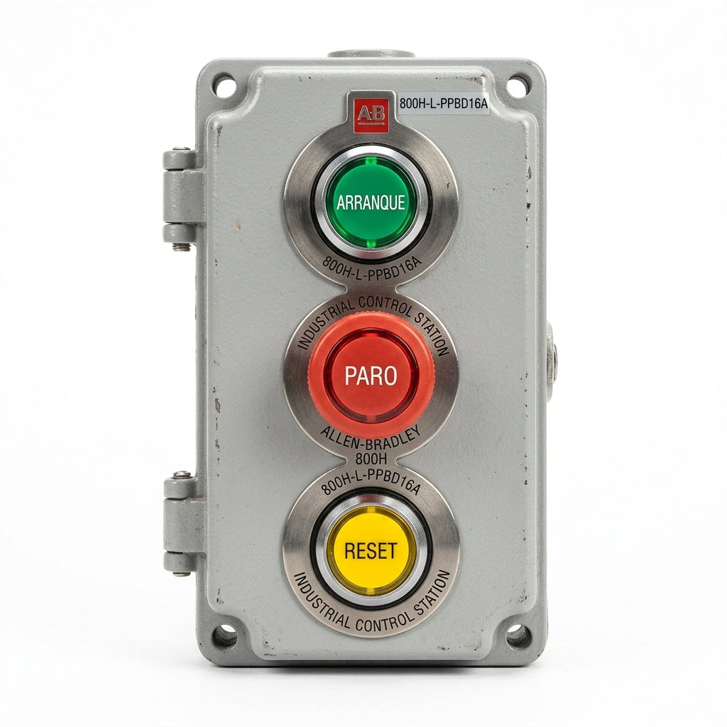 ALLEN-BRADLEY 800H-L-PPBD16A BOTONES PULSADORES BOTONERAS Y ACCESORIOS
