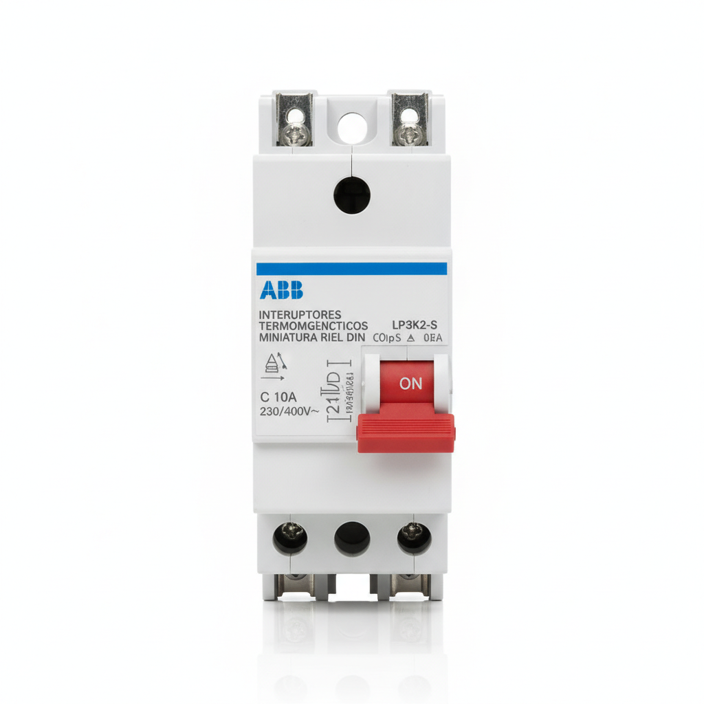 ABB LP3K2-S INTERRUPTORES TERMOMAGNETICOS MINIATURA RIEL DIN