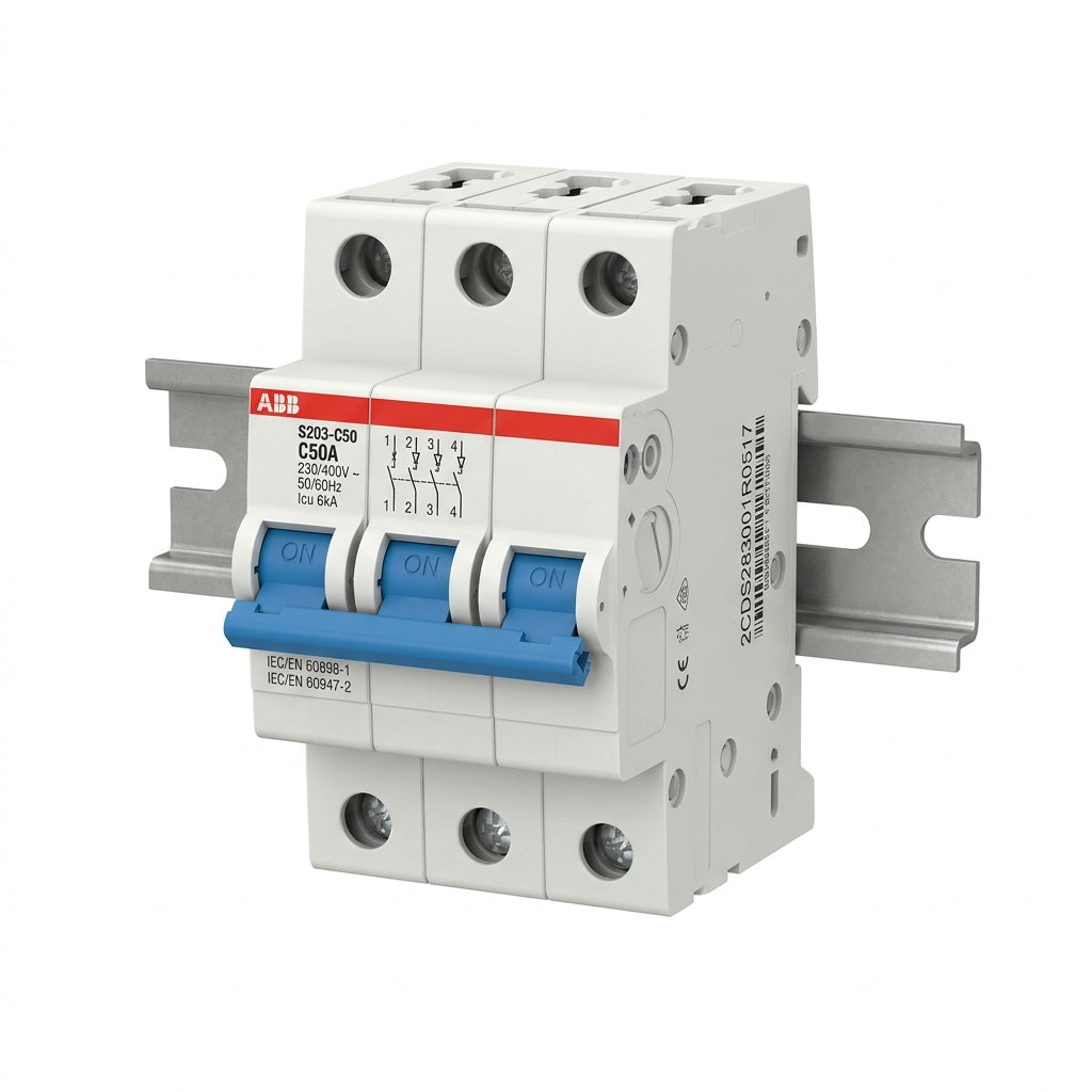 ABB 2CDS283001R0517 INTERRUPTORES TERMOMAGNETICOS MINIATURA RIEL DIN