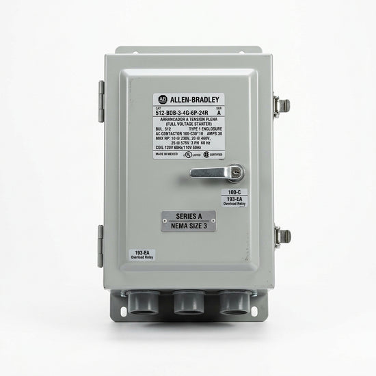 ALLEN-BRADLEY 512-BDB-3-4G-6P-24R ARRANCADORES A TENSION PLENA