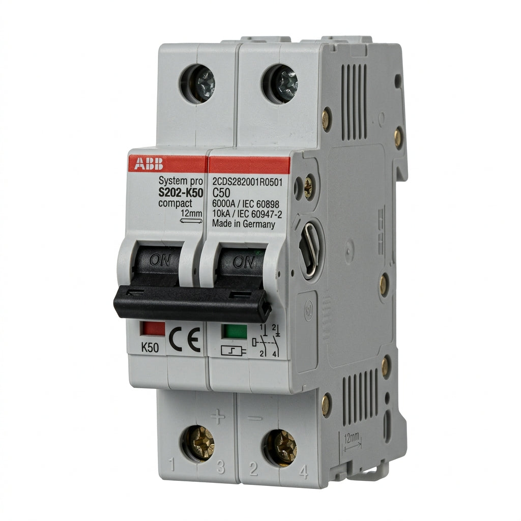 ABB 2CDS282001R0501 INTERRUPTORES TERMOMAGNETICOS MINIATURA RIEL DIN