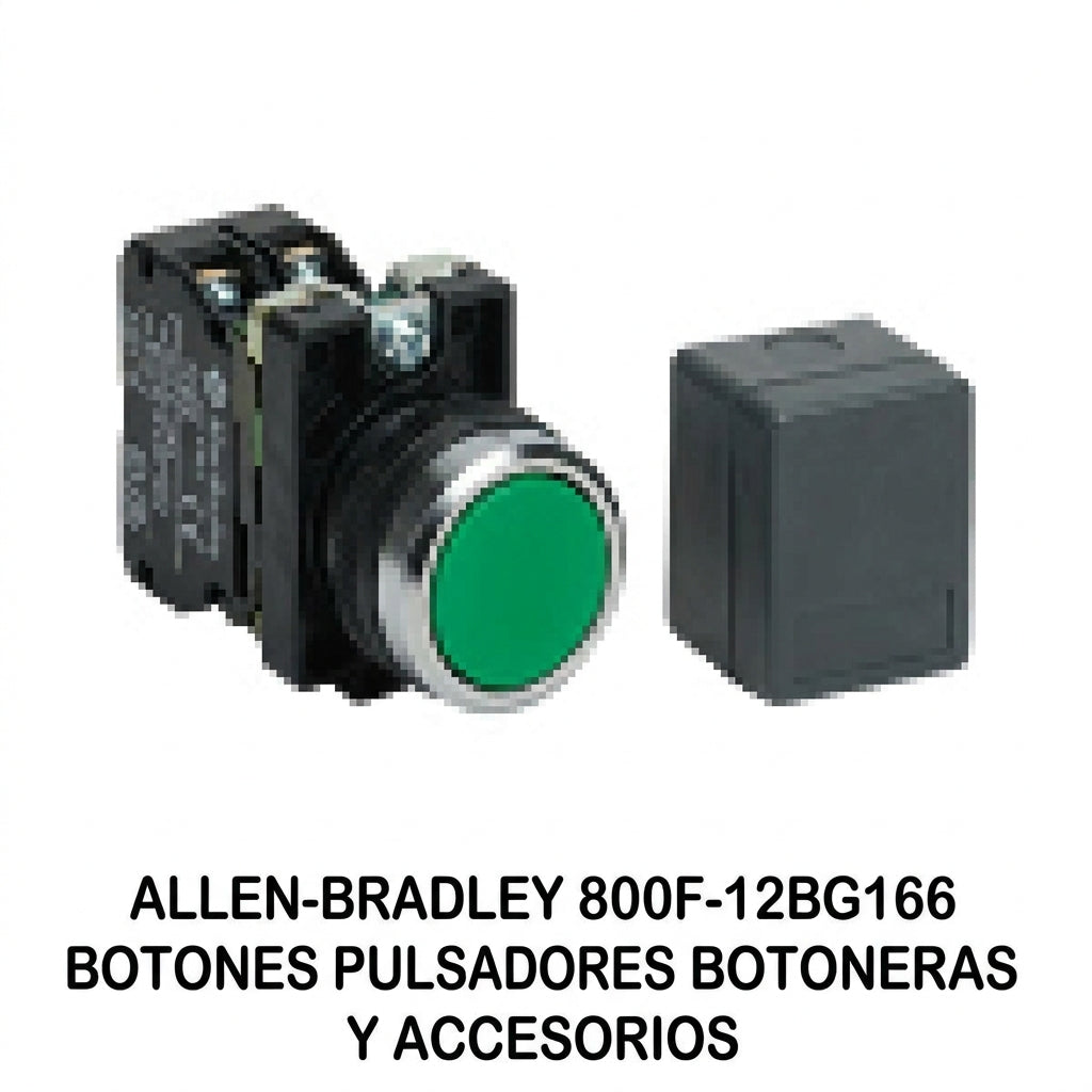 ALLEN-BRADLEY 800F-12BG166 BOTONES PULSADORES BOTONERAS Y ACCESORIOS
