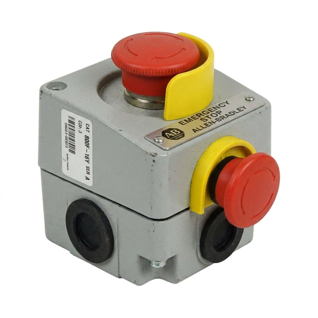 ALLEN-BRADLEY 800F-16Y BOTONES PULSADORES BOTONERAS