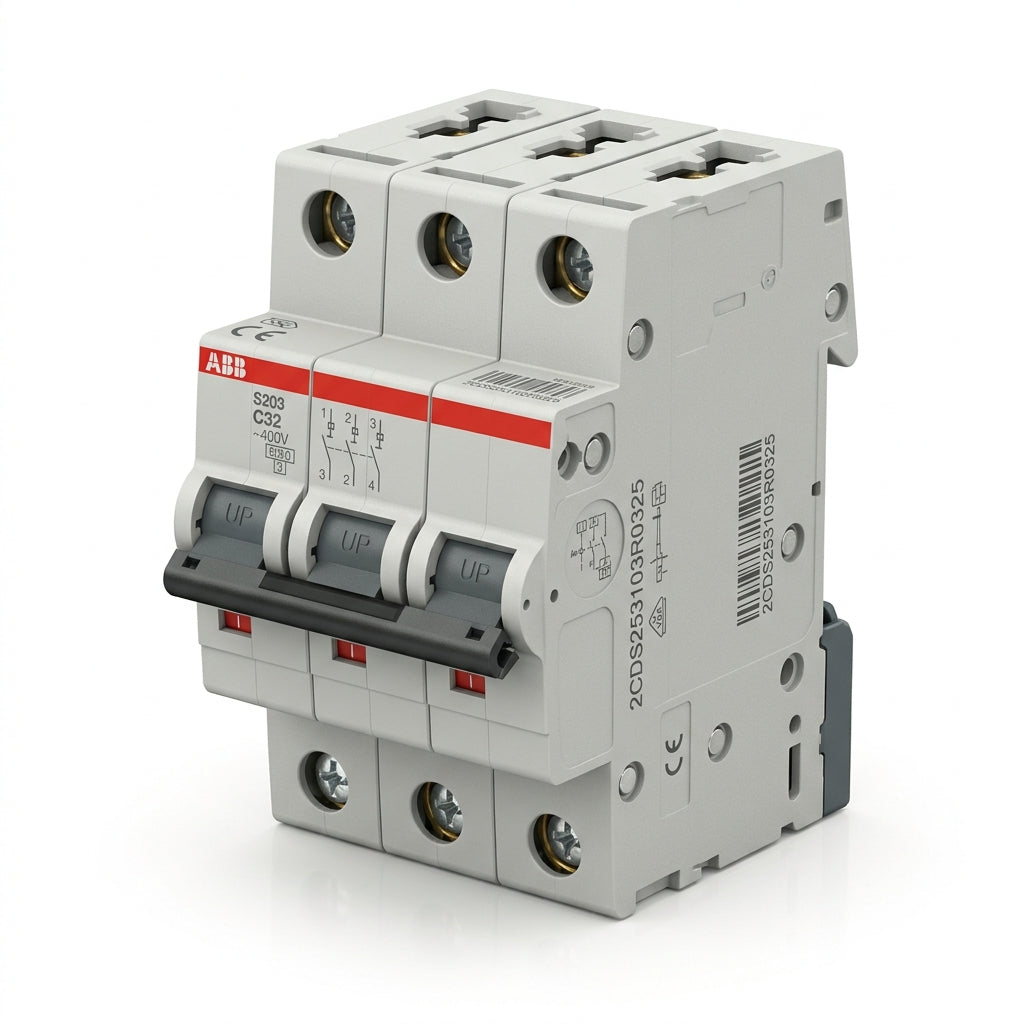ABB 2CDS253103R0325 INTERRUPTORES TERMOMAGNETICOS MINIATURA RIEL DIN