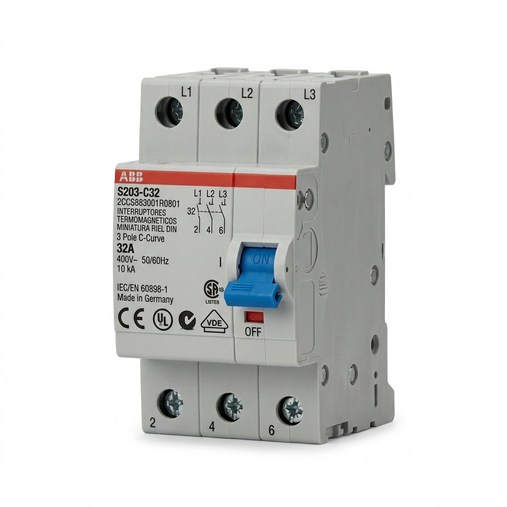 ABB 2CCS883001R0801 INTERRUPTORES TERMOMAGNETICOS MINIATURA RIEL DIN