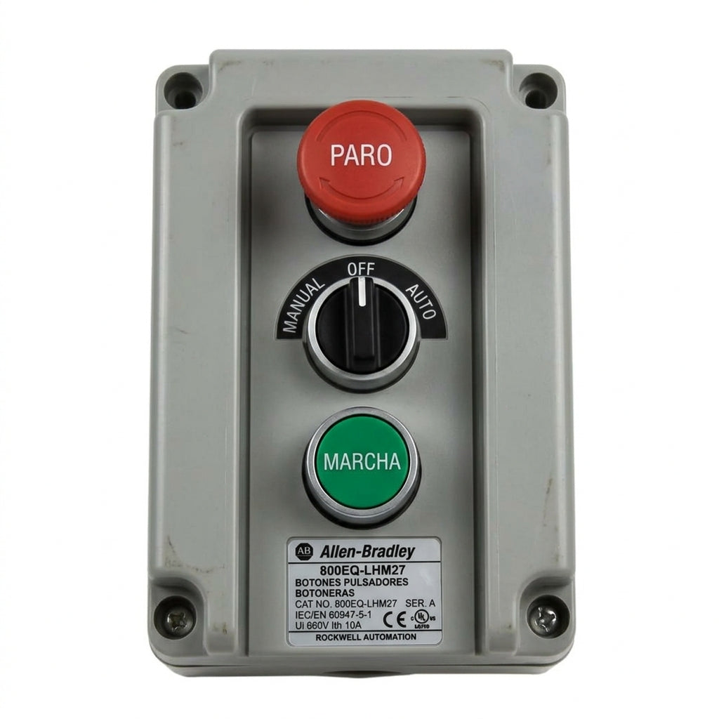ALLEN-BRADLEY 800EQ-LHM27 BOTONES PULSADORES BOTONERAS