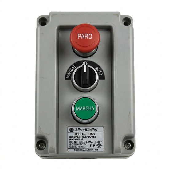 ALLEN-BRADLEY 800EQ-LHM27 BOTONES PULSADORES BOTONERAS