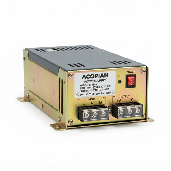 ACOPIAN 3.3E50A FUENTES DE PODER Y ELIMINADORES