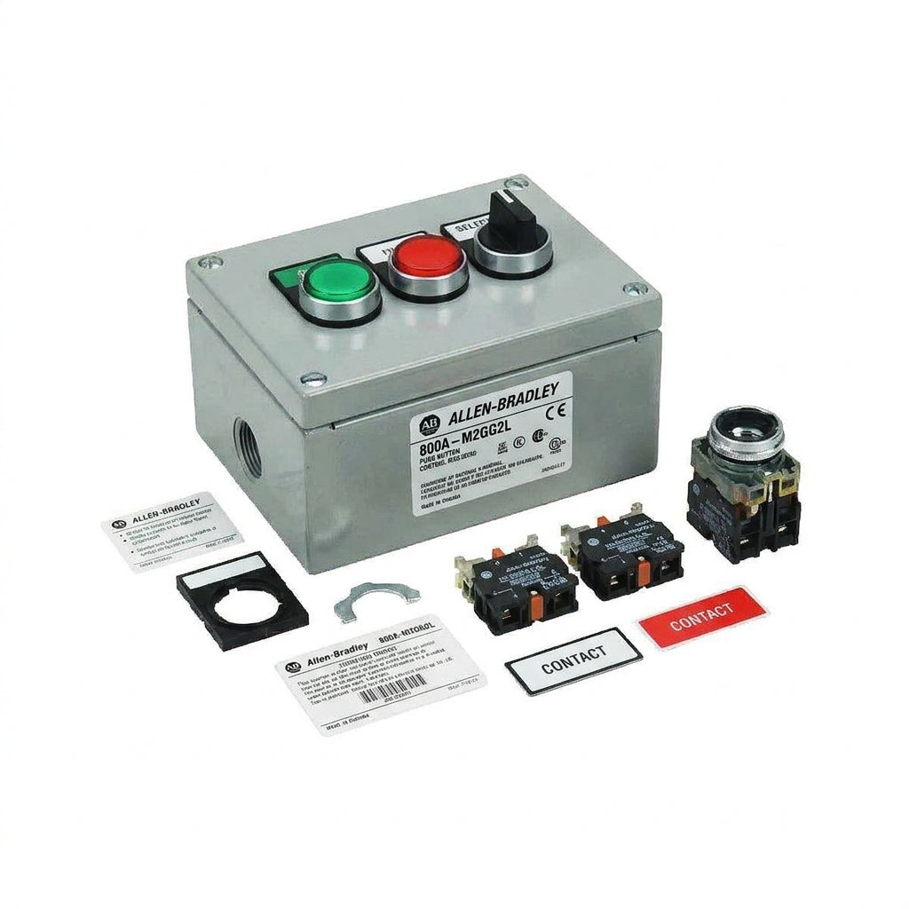 ALLEN-BRADLEY 800A-M2GG2L BOTONES PULSADORES BOTONERAS Y ACCESORIOS