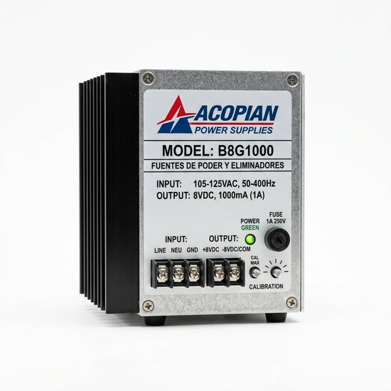 ACOPIAN B8G1000 FUENTES DE PODER Y ELIMINADORES